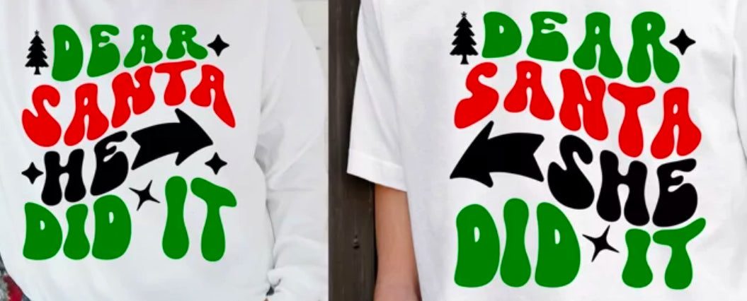 Christmas Couples Tees