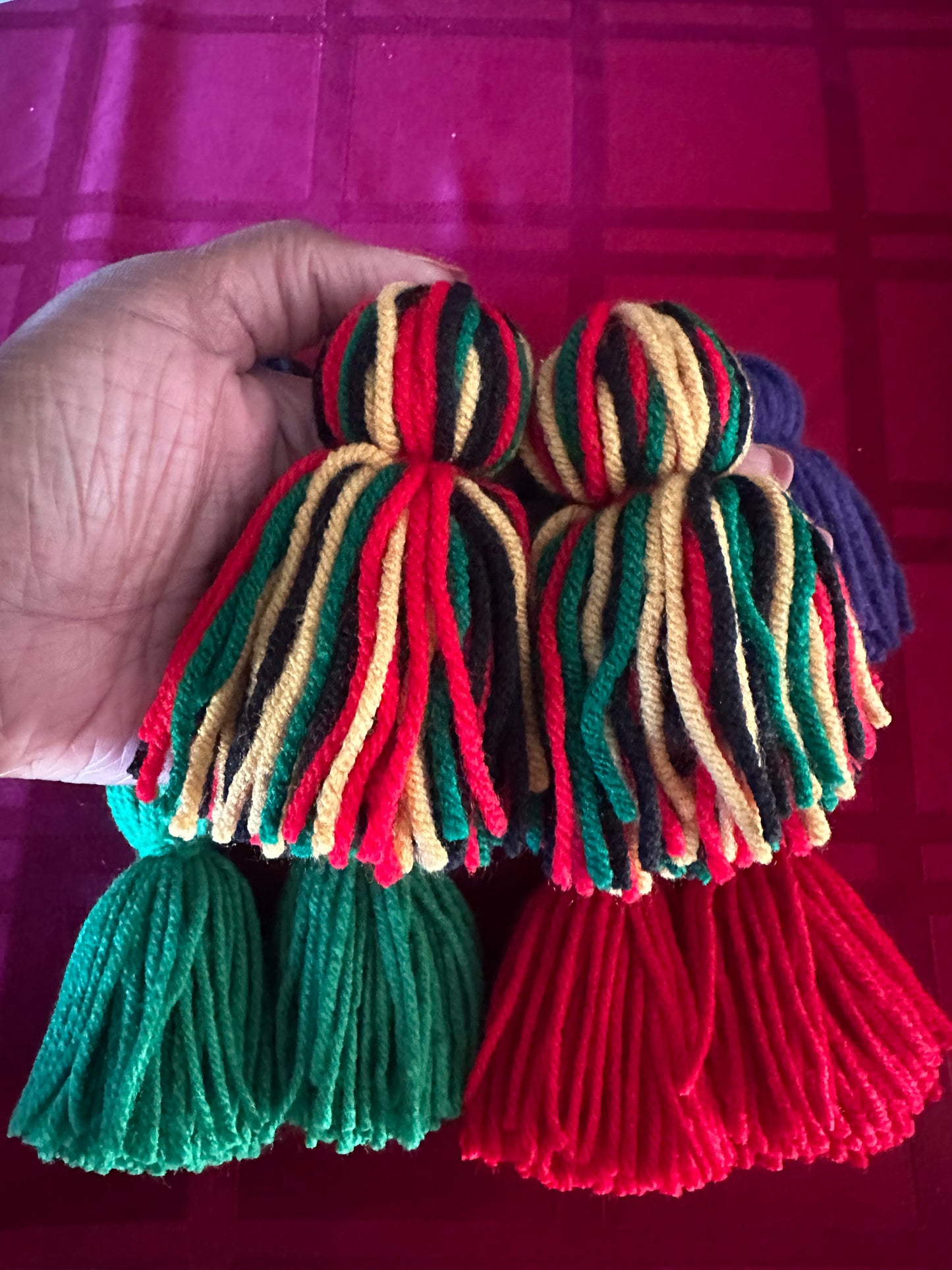 Black History Tassel Earrings Bundle