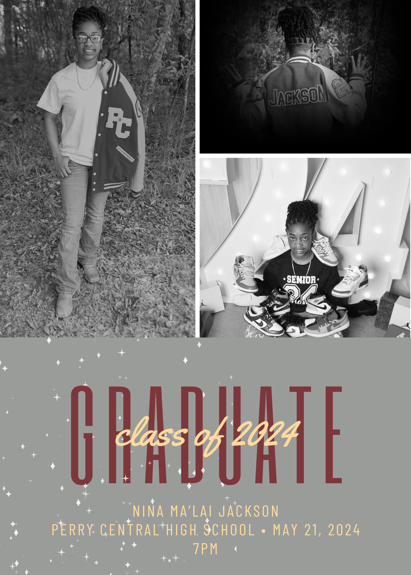 Custom Grad Invitations
