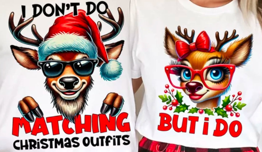 Christmas Couples Tees