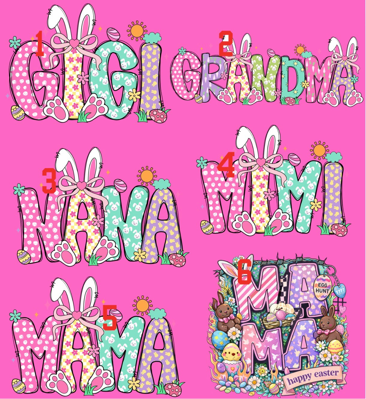 Easter Tshirts