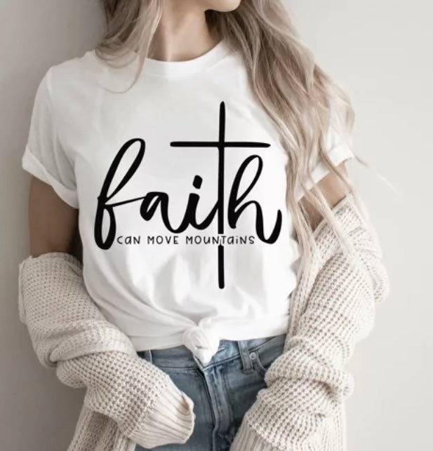 Faith can move mountains