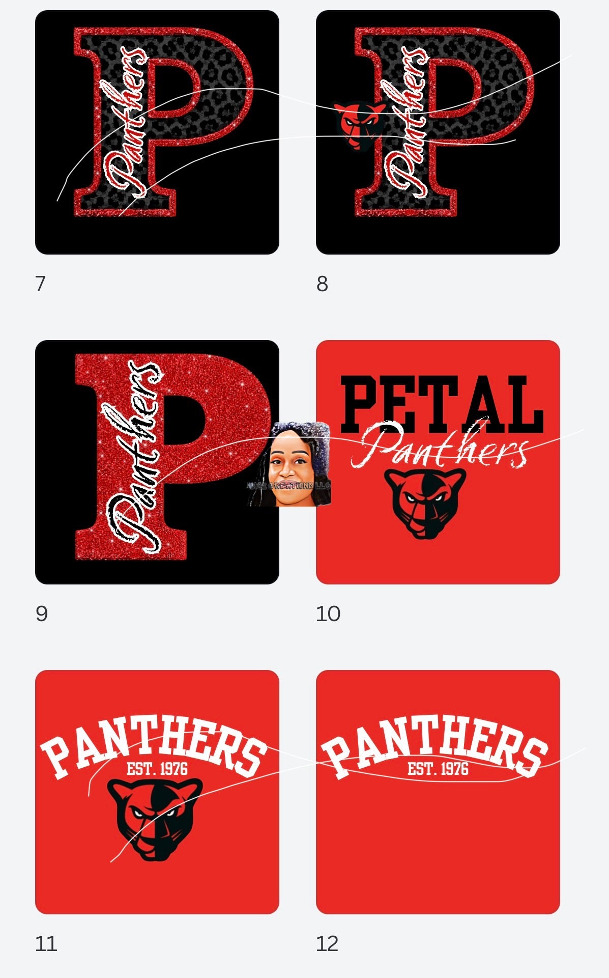 Spirit tee Bundle (front only Gildan tee)