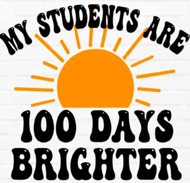 100 days of school