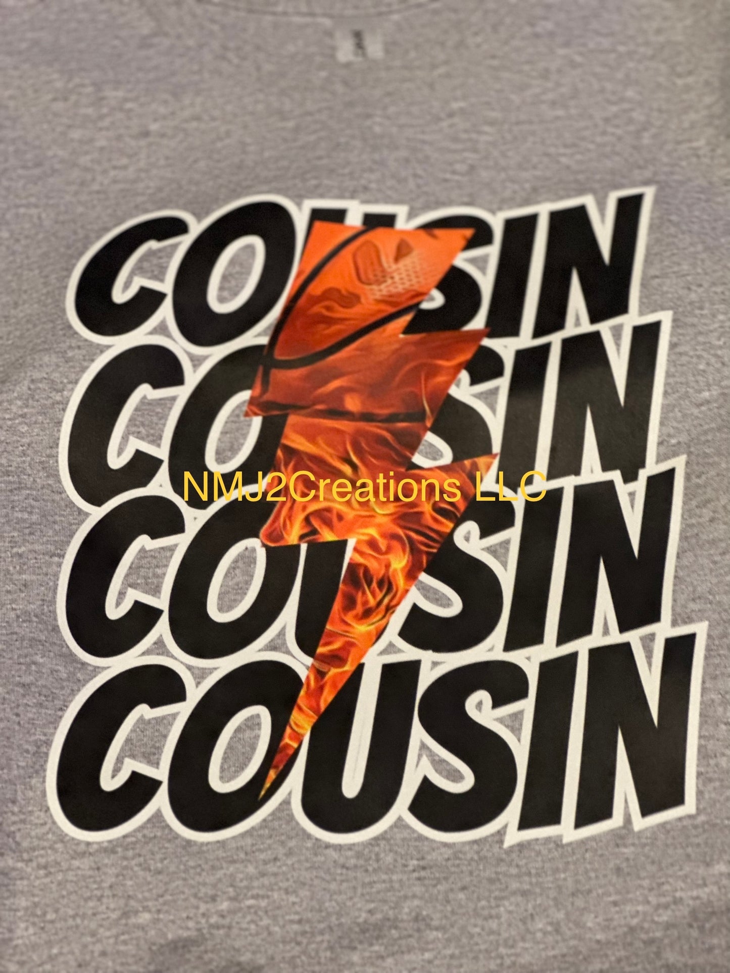 Custom stacked tee (front only)