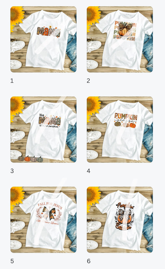 Fall tees