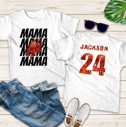 Custom front and back shirts
