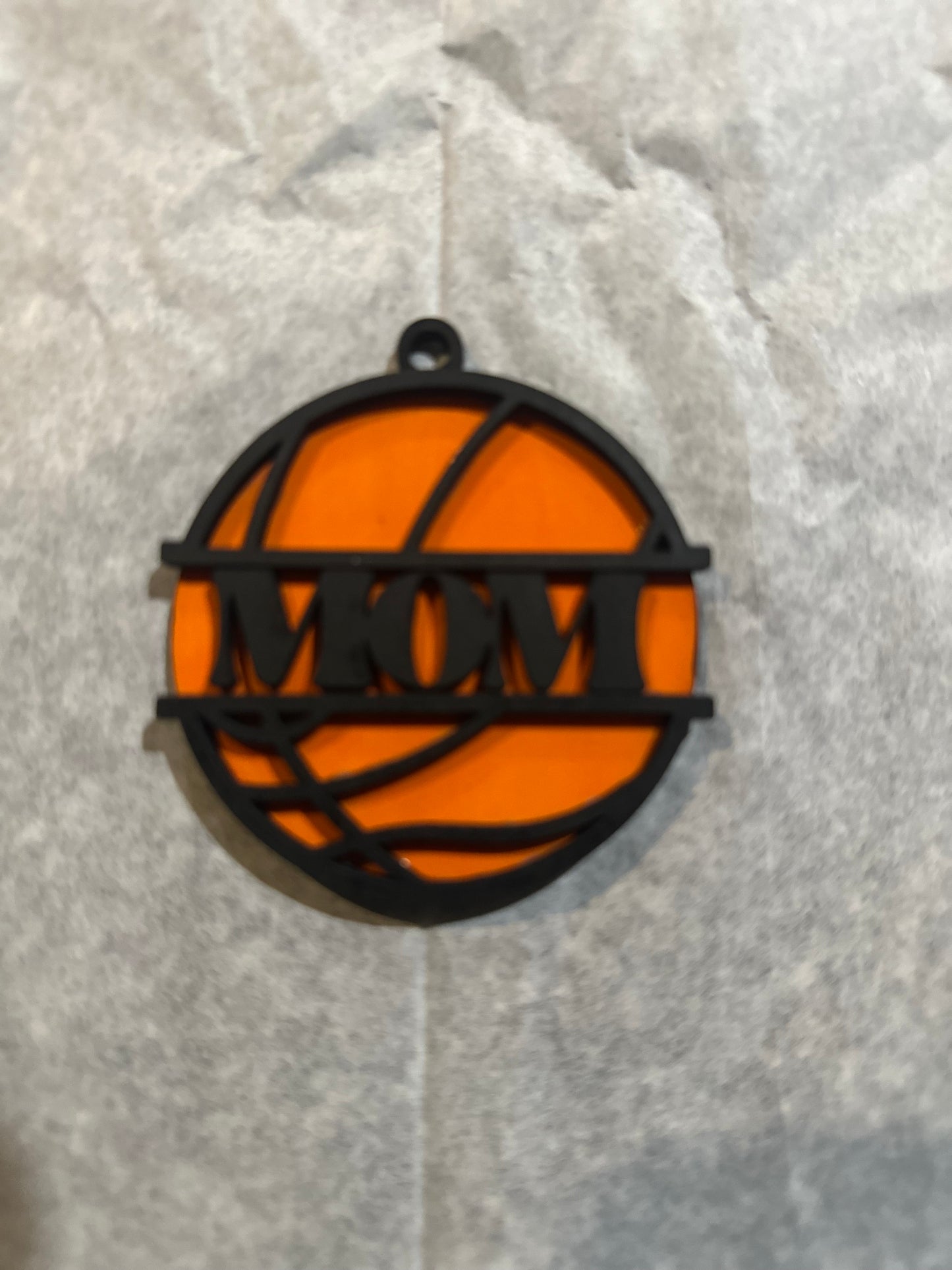 Basketball Car Charm/Bag Tag