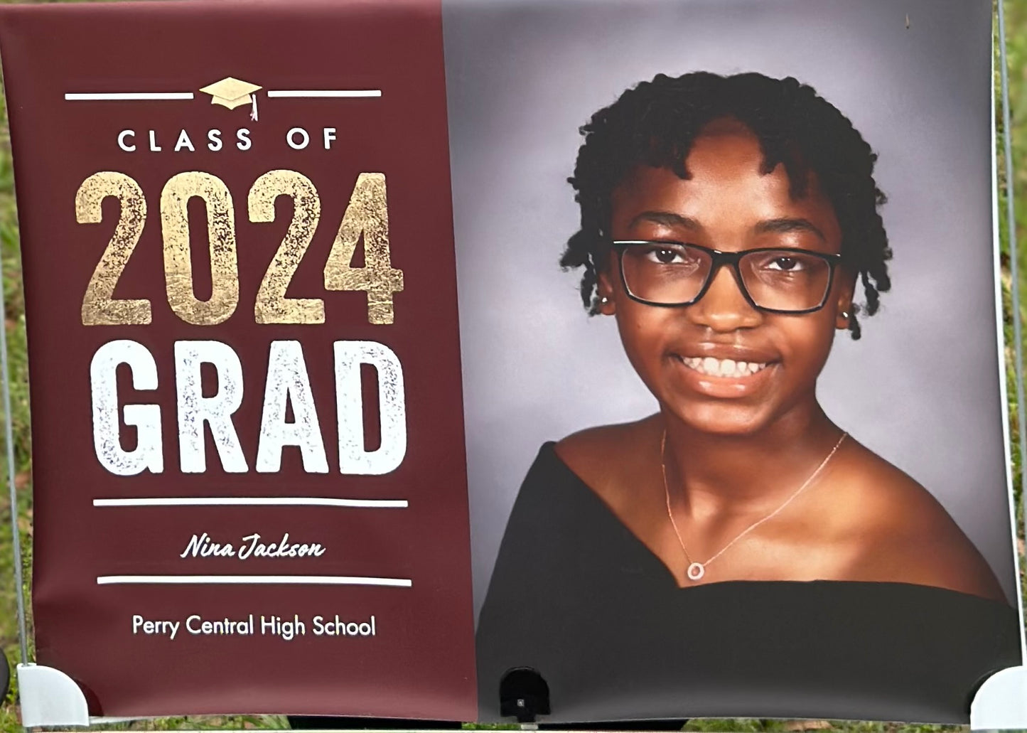 Custom Vinyl Yard Sign