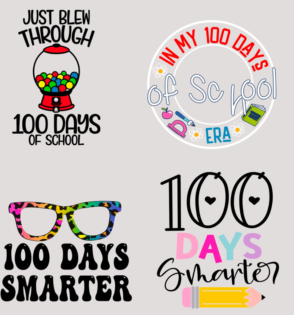 100 days of school