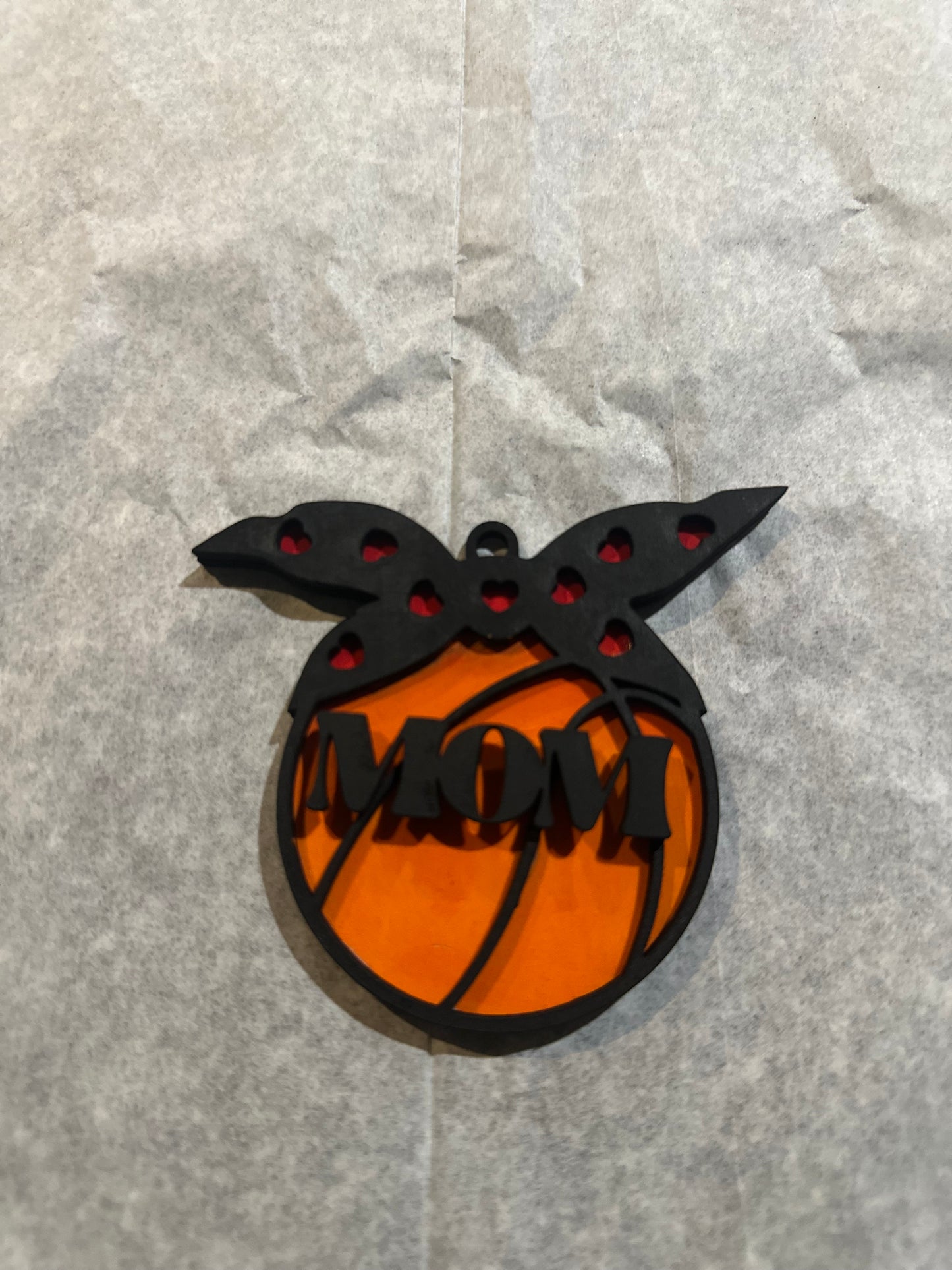Basketball Car Charm/Bag Tag