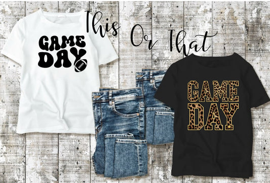 This or That gameday